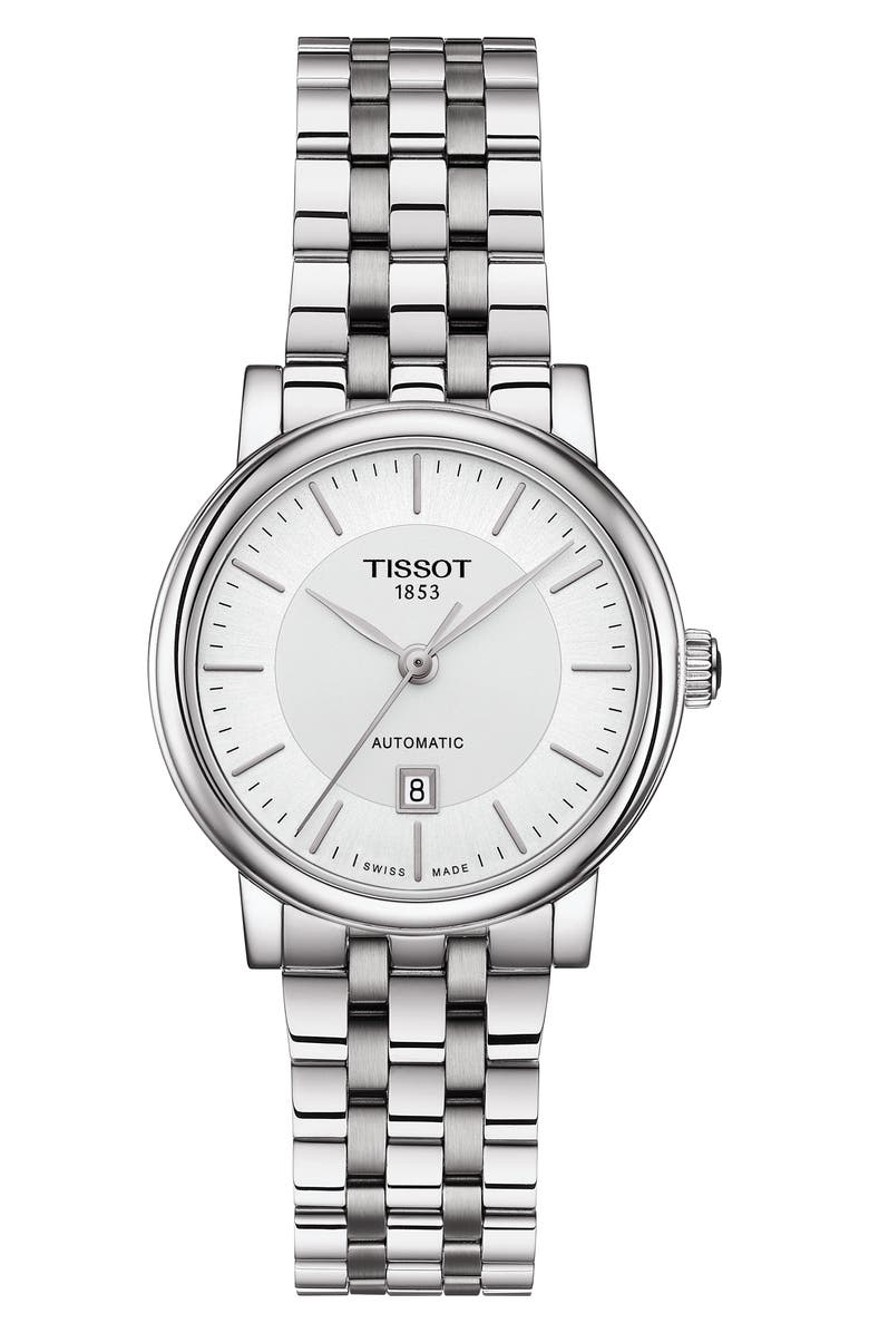 Tissot T-Classic Carson Bracelet Watch, 30mm, Main, color,