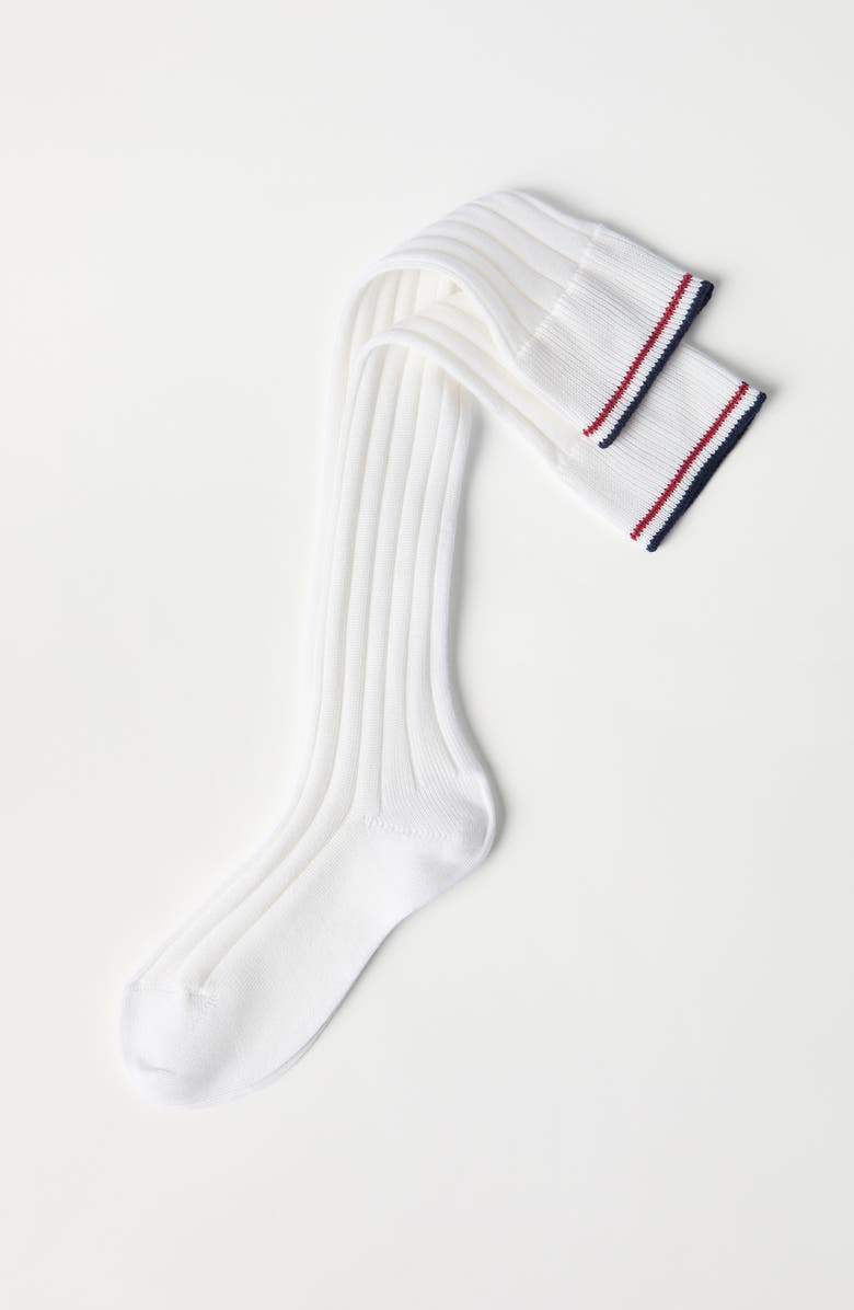 Brunello Cucinelli Knit socks, Alternate, color, White