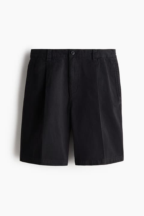 Relaxed Fit Cotton Chino Shorts