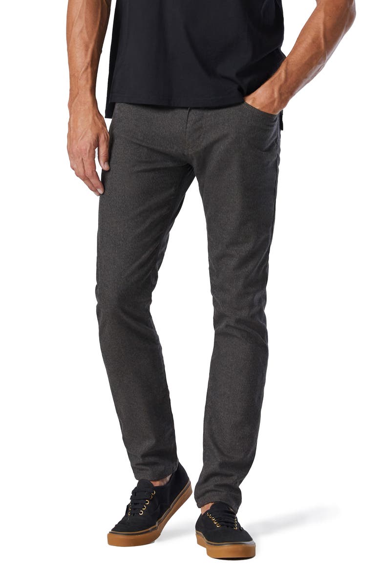 Marcus Slim Straight Leg Tweed Pants, Main, color, BROWN FEATHER TWEED