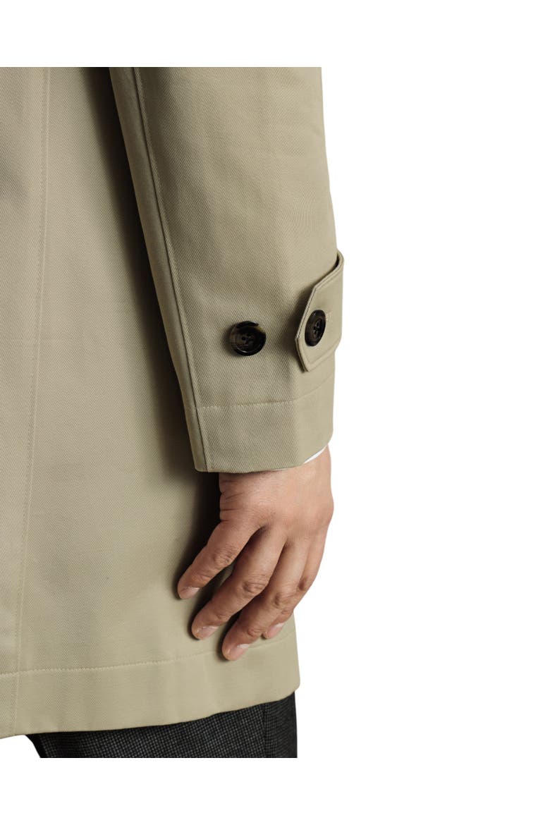 Cotton Raincoat, Alternate, color, Stone