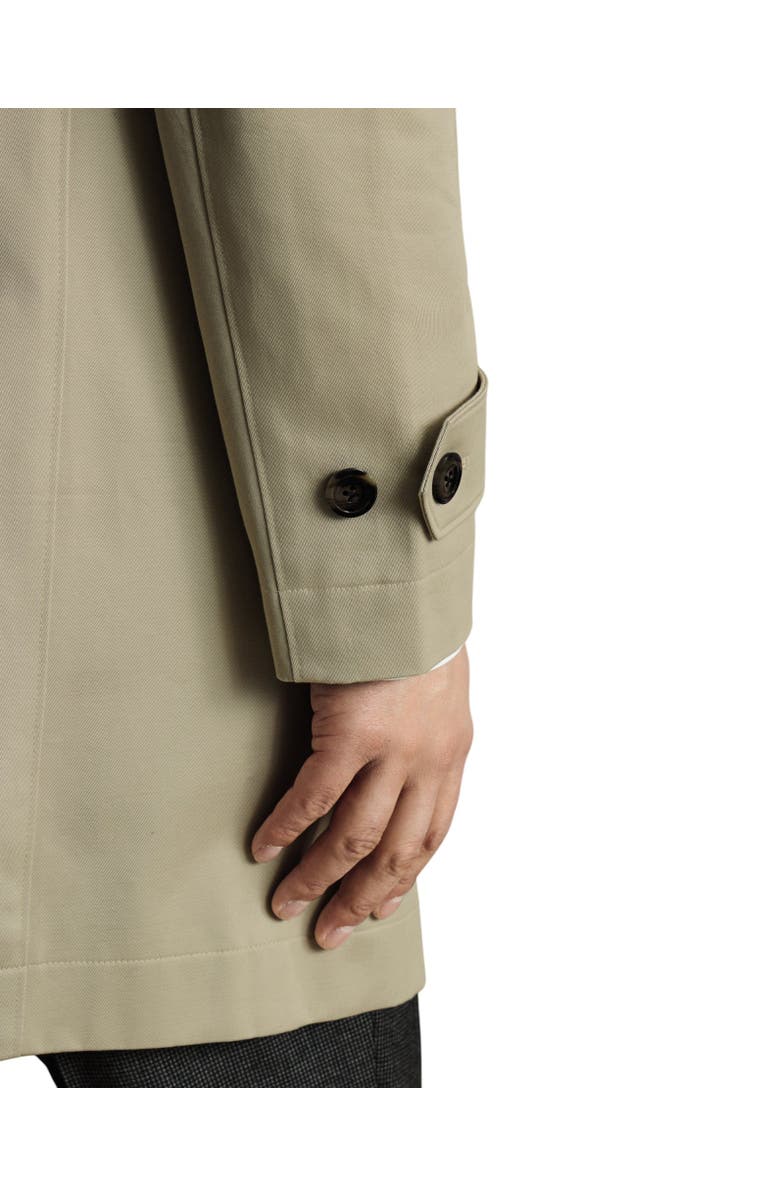 Charles Tyrwhitt Cotton Raincoat, Alternate, color, Stone