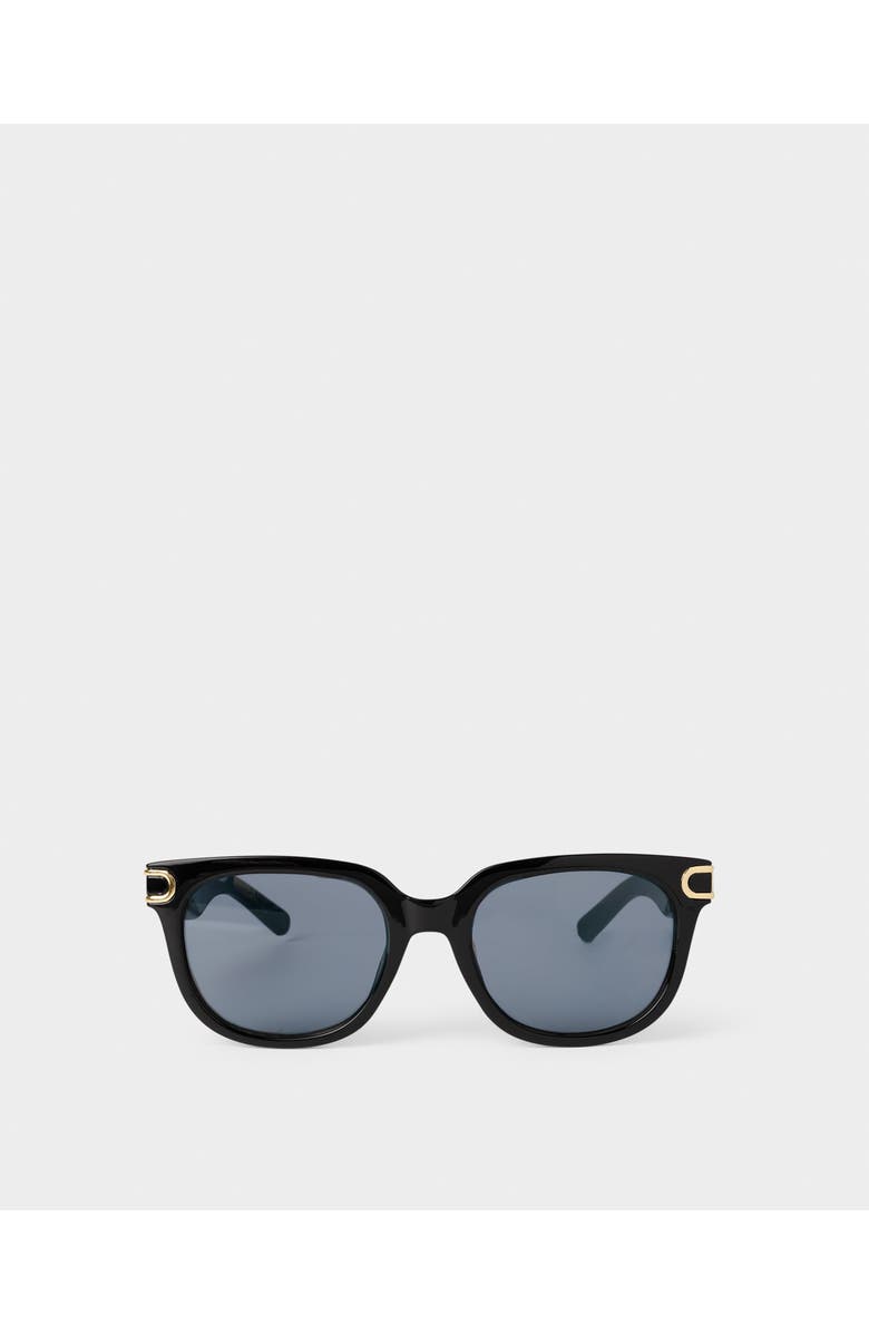 Katie Loxton Manhattan Sunglasses in Black, Alternate, color, Black