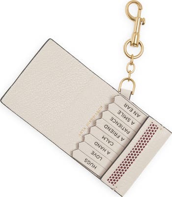 ＊ 【美品】anya hindmarch Match Book Charm ＊ Anya Hindmarch Match Book Charm in Chalk - Meghan Markle's