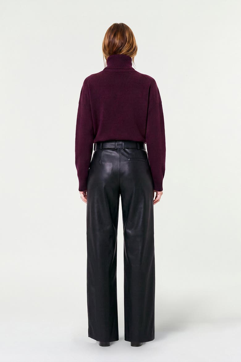 Esme Lambswool Rollneck Sweater, Alternate, color, OXBLOOD