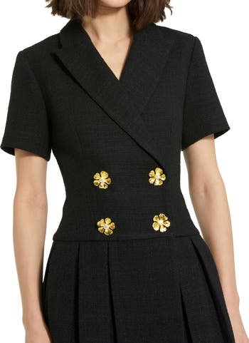 【Mac Duggal】Tweed Short Sleeve Blazer Dress 関税送料込 Mac Duggal Tweed Short Sleeve Blazer Mini Dress | Nordstrom