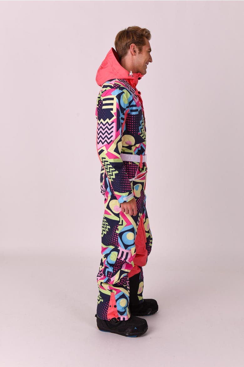 Saved by The Bell Men's Ski Suit, Alternate, color, multi-colour