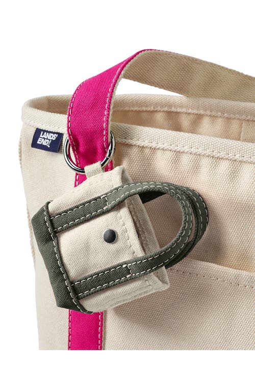 Lands' End Mini Canvas Tote Charm In Green