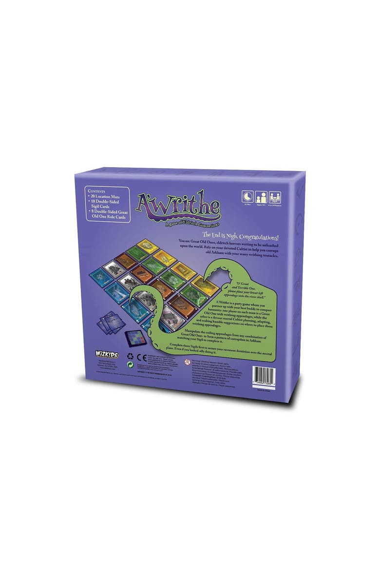 Wizkids A'Writhe A Game of Eldritch Contortions Board Game, Alternate, color, Multicolored