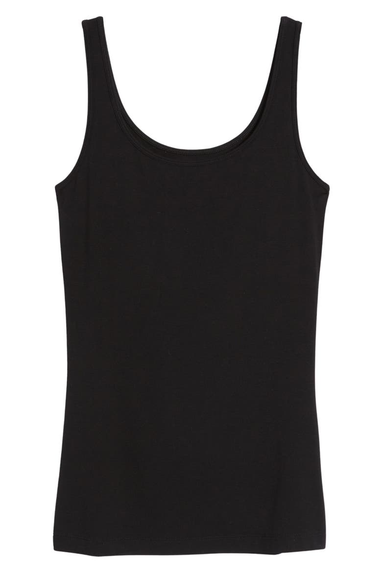 Favorite Tank Top, Alternate, color, BLACK
