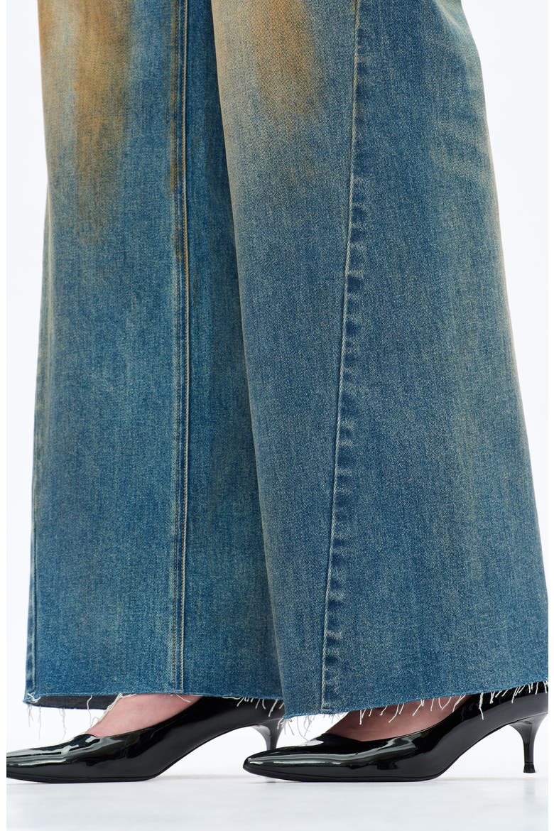 Wide Leg Jeans, Alternate, color, DIRTY BLUE
