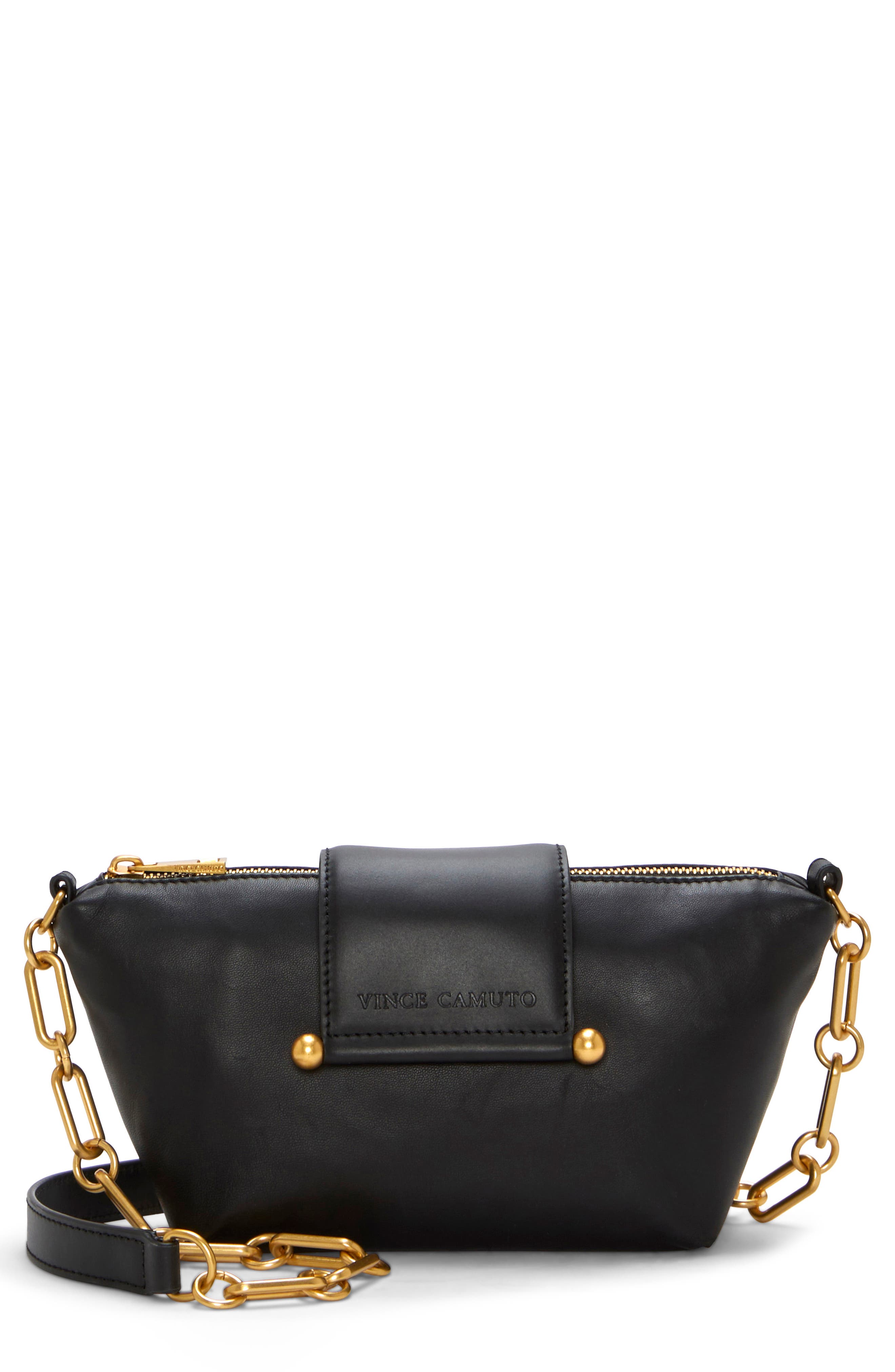 Vince Camuto Selah Leather Crossbody Bag, Main, color, 