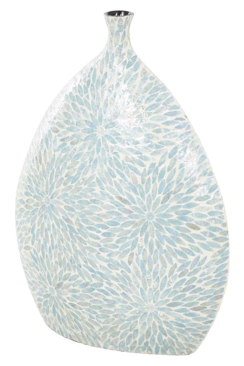 Mother of Pearl Vase, Alternate, color, LIGHT BLUE