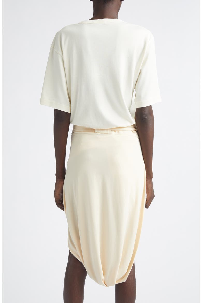 Cotton Jersey Rib T-Shirt, Alternate, color, LIGHT CREAM