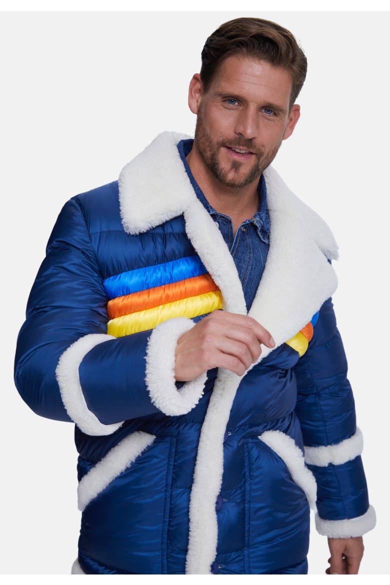 Joshua Puffer Coat, Alternate, color, White