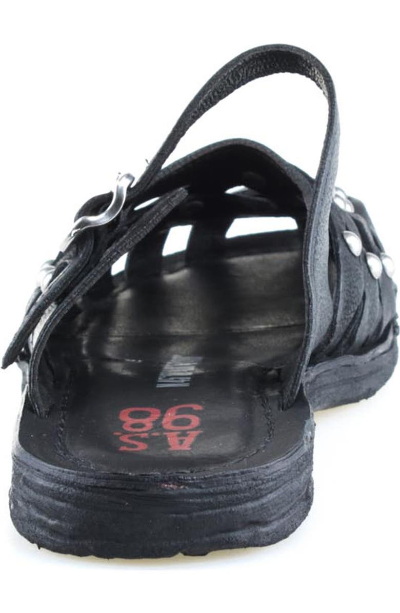 A.S.98 Ryatt Slide Sandal, Alternate, color, Black