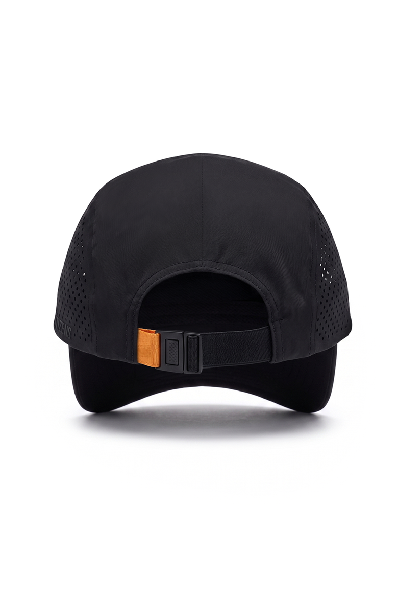 Seamless Running Hat, Alternate, color, Gotham (Black)
