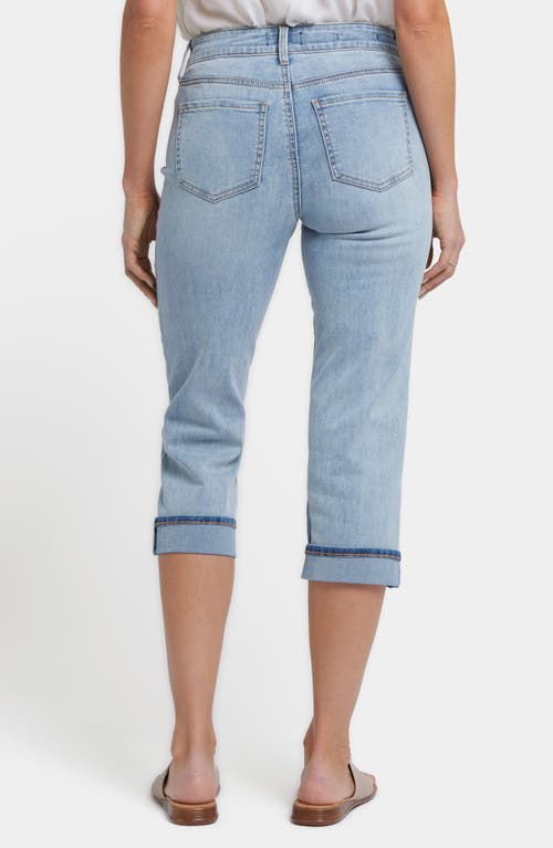 Nydj Marilyn Cool Embrace Straight Crop Jeans In Santiago Sea