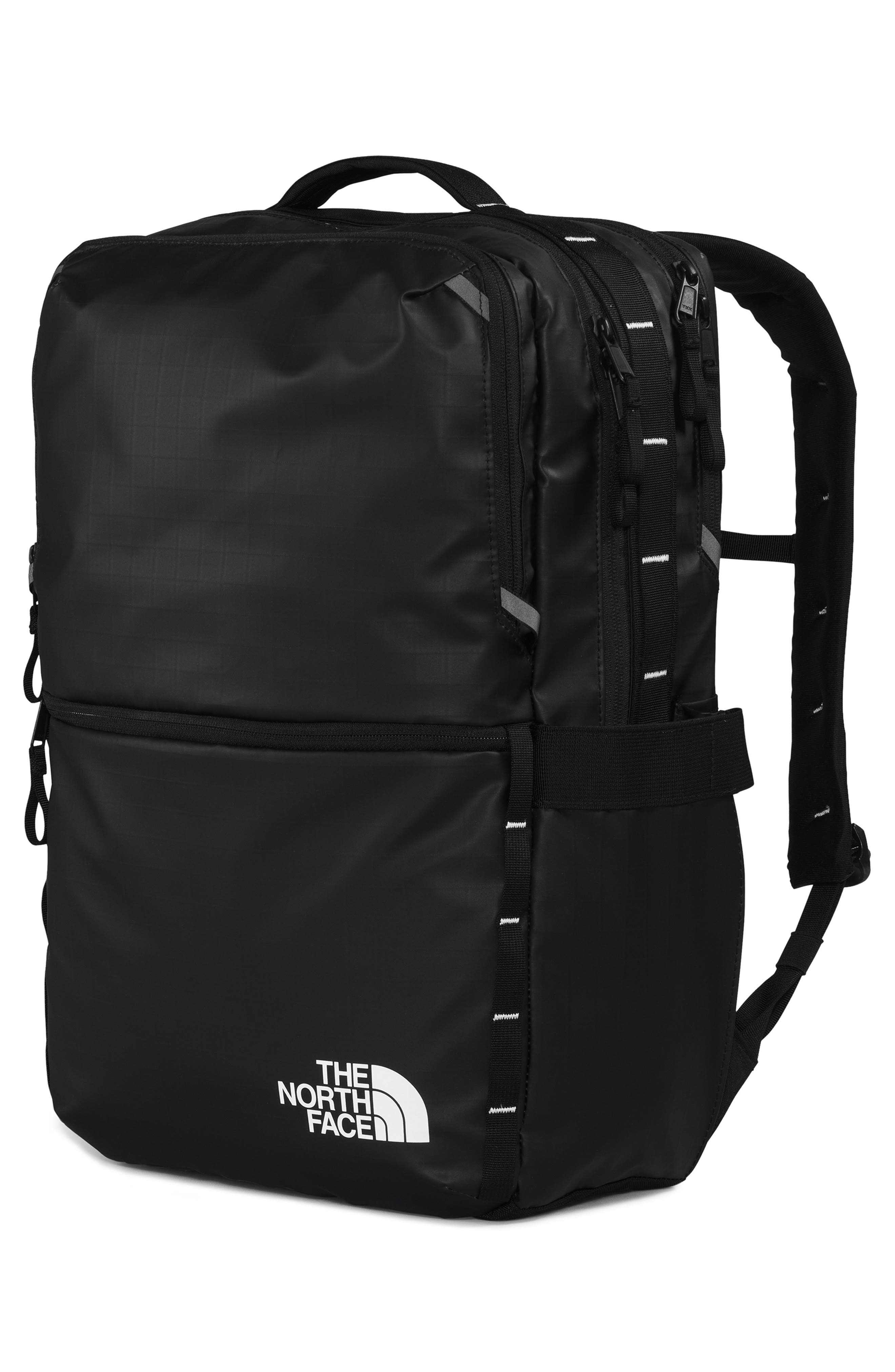 Base Camp Voyager Daypack Backpack, Alternate, color, BLACK/ WHITE