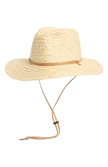 Scala Braided Cord Straw Hat In Brown