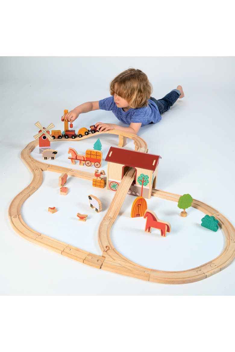 Farmyard Train Set, Alternate, color, Multi-color