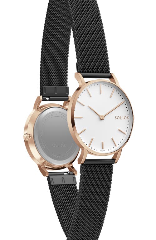 Solios Watches The Solar Classic | White Dial