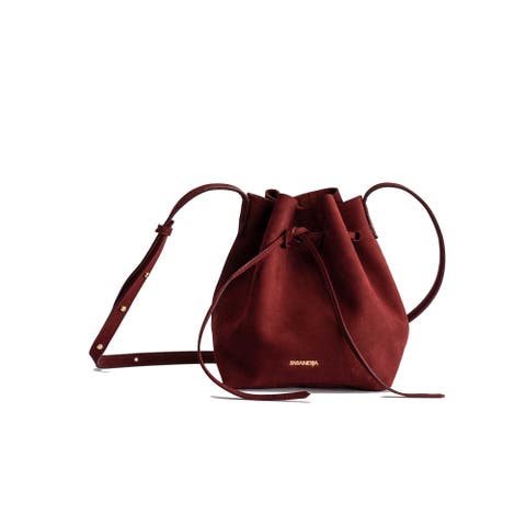 Courtesy Suede Crossbody Bag