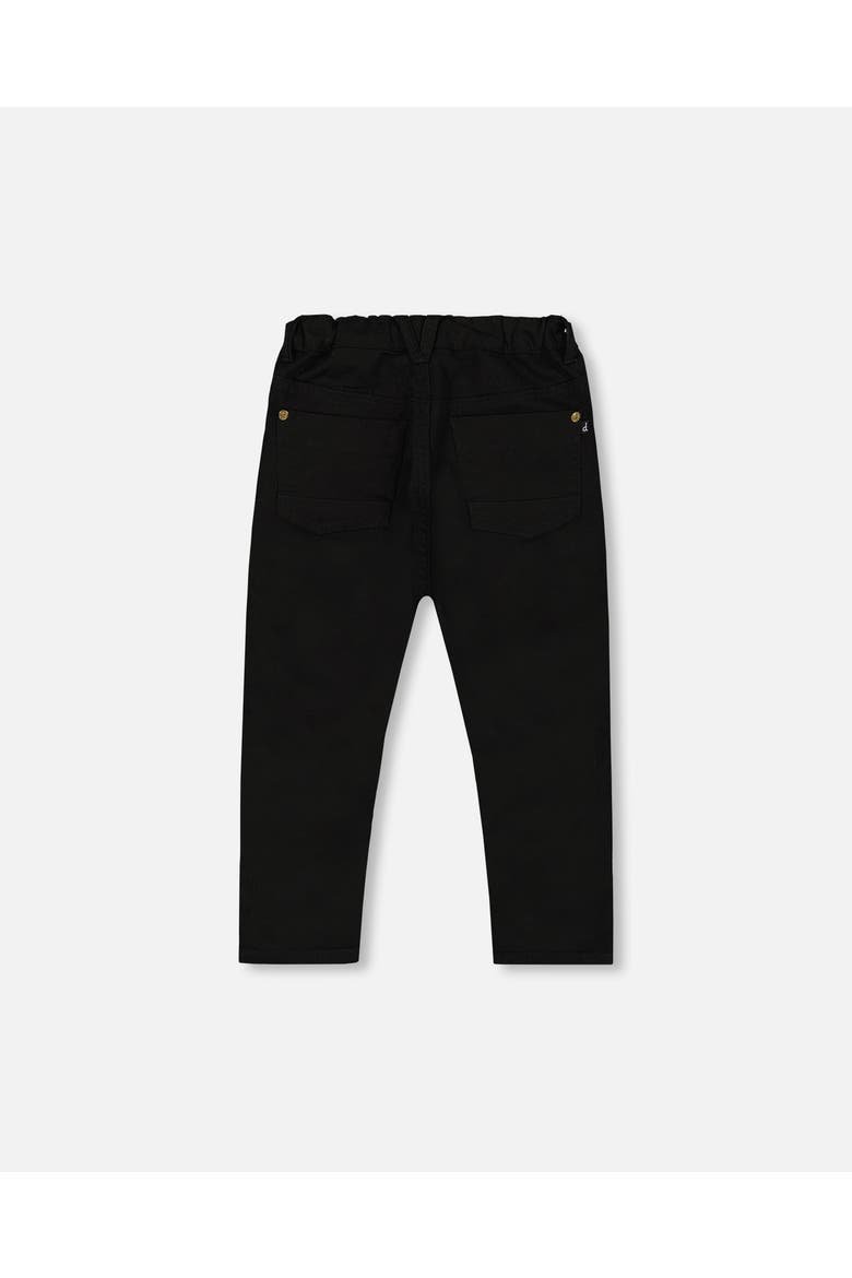 Baby Boy's Stretch Twill Pants Black, Alternate, color, Anthracite