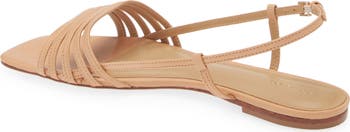 Millie Lattice Flat Sandal