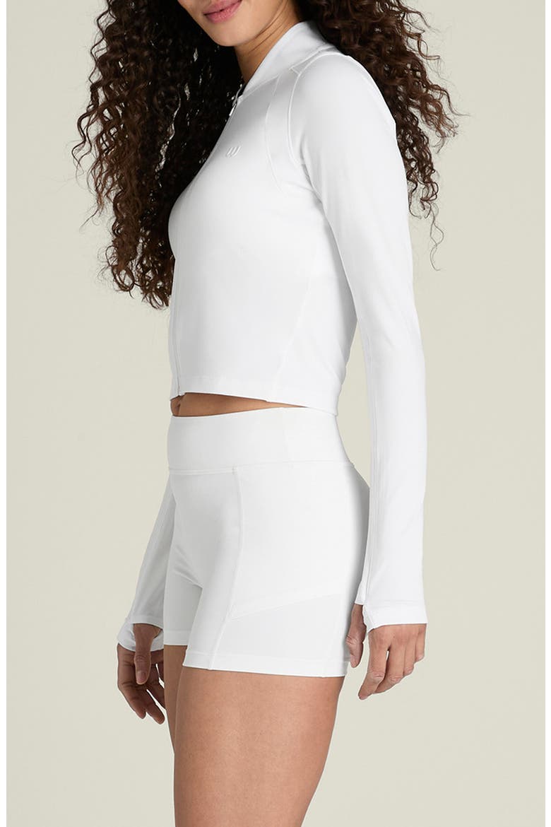 All Day Full Zip Jacket, Alternate, color, BRIGHT WHITE