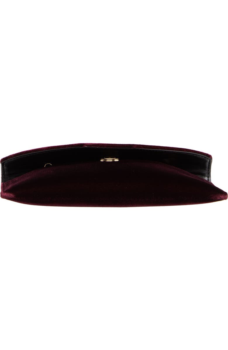 M2MALLETIER Annabelle Velvet Clutch, Alternate, color,