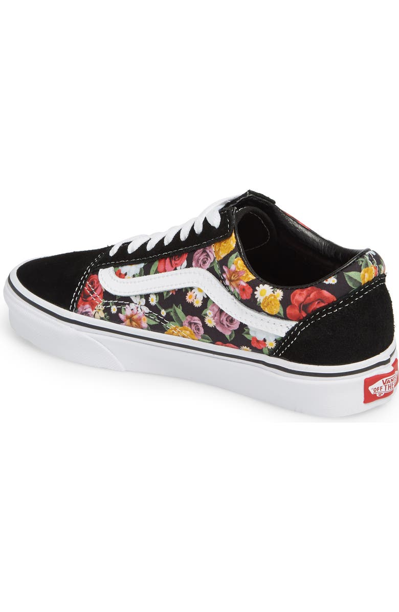 Vans UA Old Skool Lux Floral Sneaker, Alternate, color,