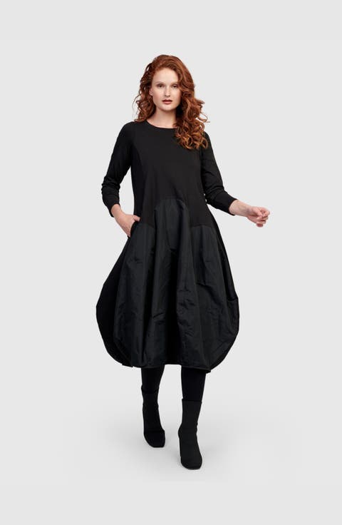 Maxima Crew Cocoon Dress