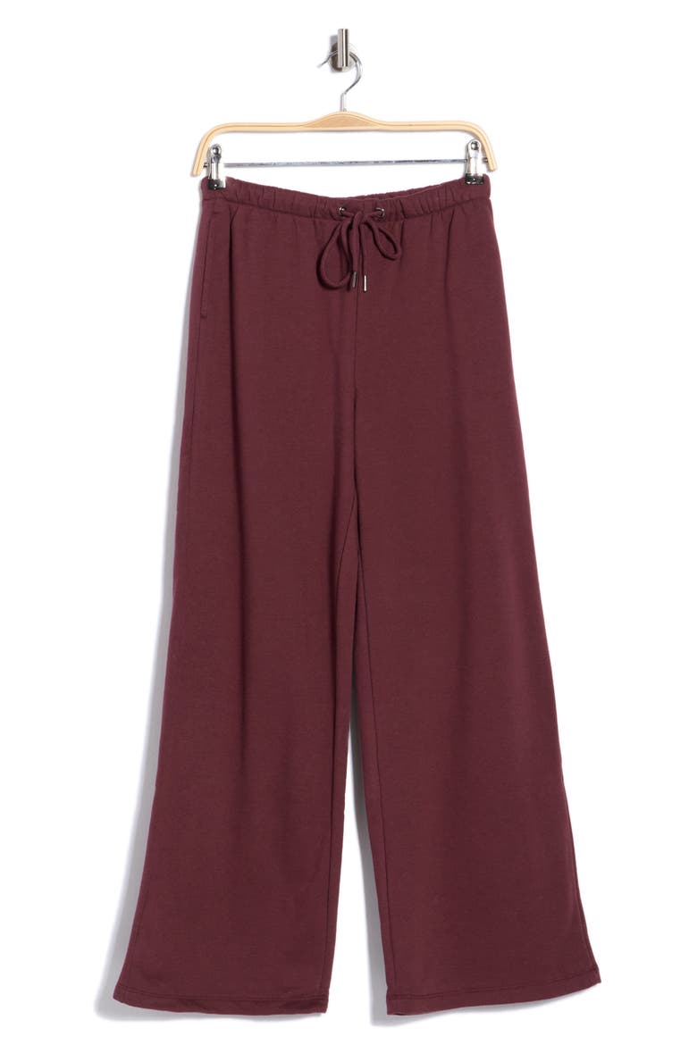 Lindy Wide Leg Pants, Alternate, color, VINEYARD WINE