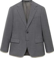MANGO Turin Solid Wool Sport Coat