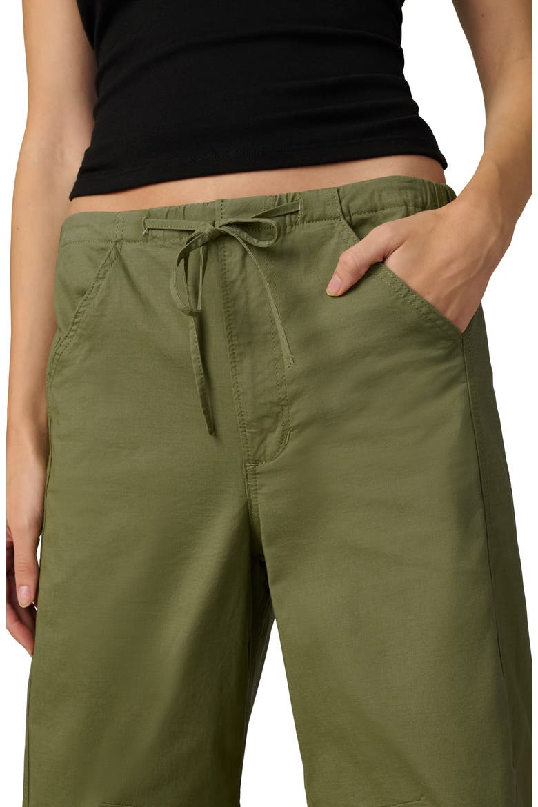 The Bowie Cotton Blend Drawstring Pants, Alternate, color, MARTINI