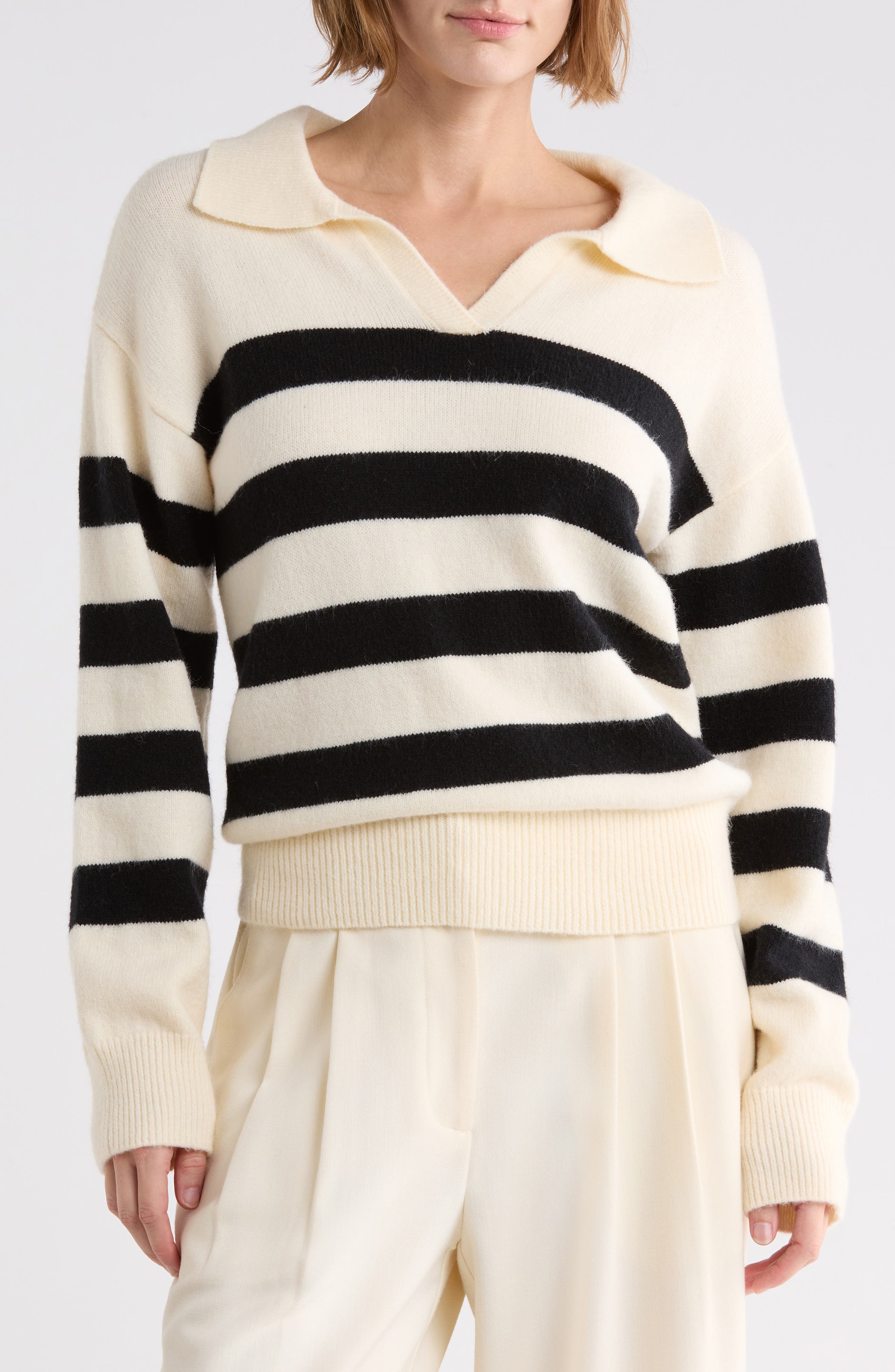 IVORY/ BLACK