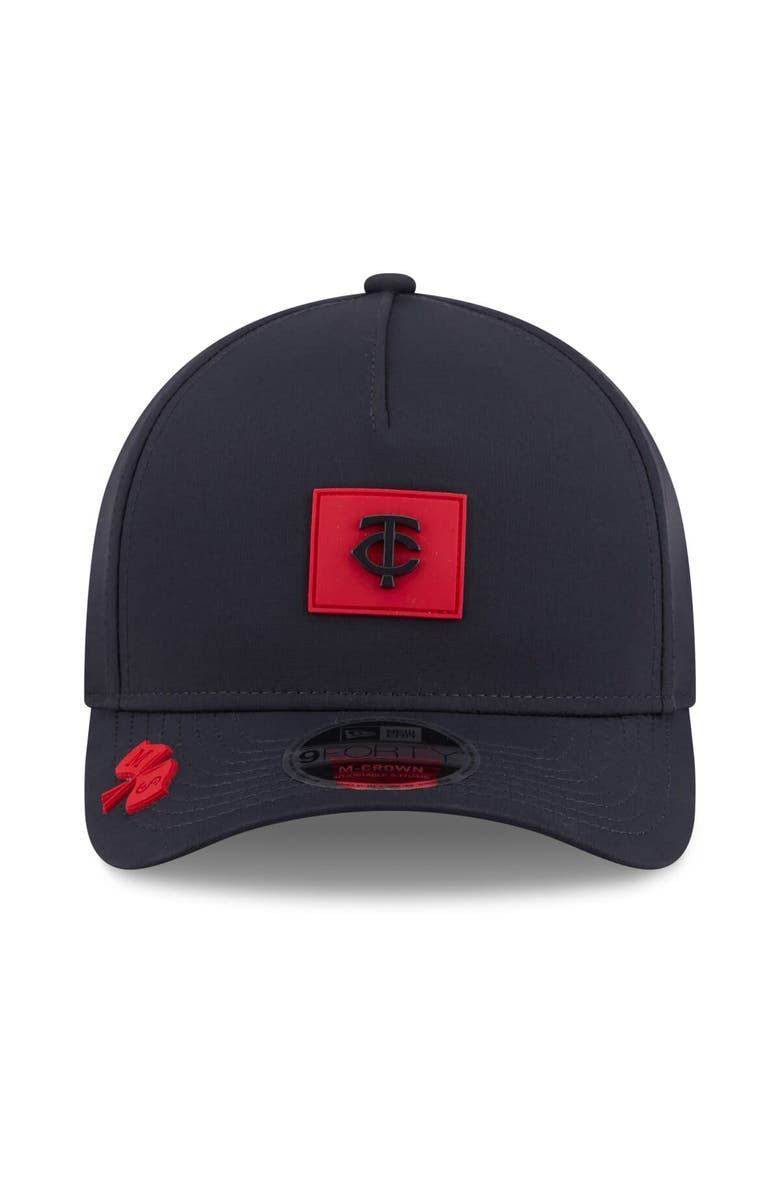 New Era Men's New Era  Navy Minnesota Twins 2026 Clubhouse 9FORTY A-Frame Adjustable Hat, Alternate, color, Navy