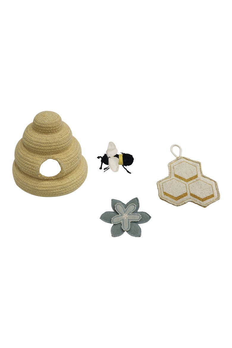 Pollination Play Rug, Alternate, color, IVORY