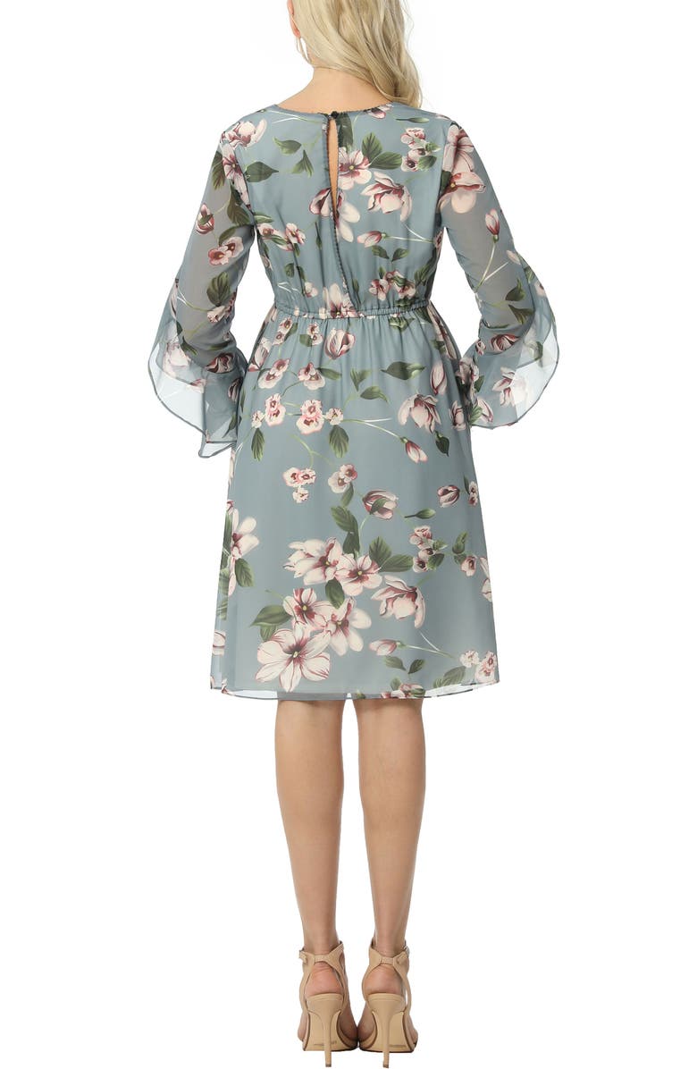 Kimi & Kai Salena Maternity Floral Print Dress, Alternate, color,