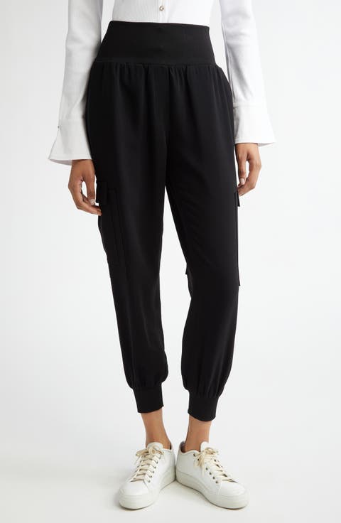 Giles Crepe Cargo Pants