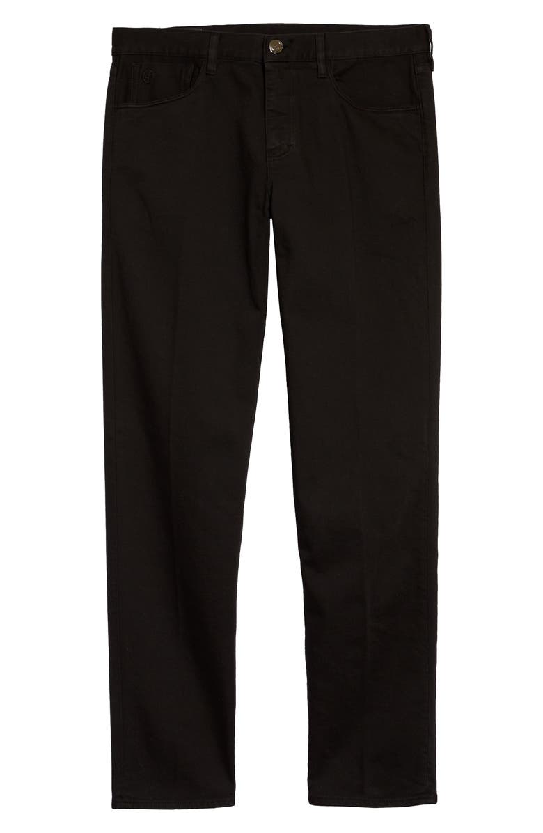 Giorgio Armani Slim Fit Garbardine Jeans, Main, color,