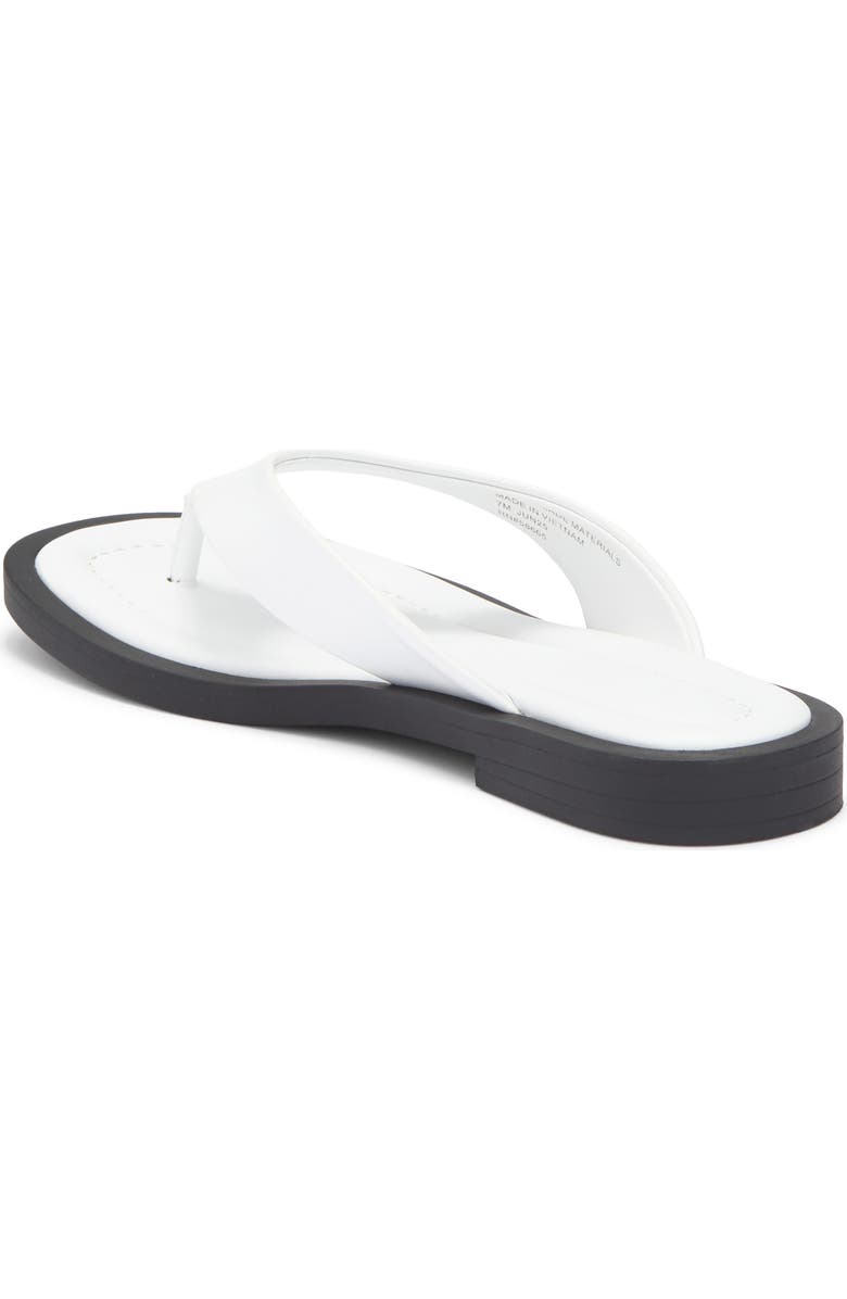 NORDSTROM RACK Coco Flat Sandal, Alternate, color, White