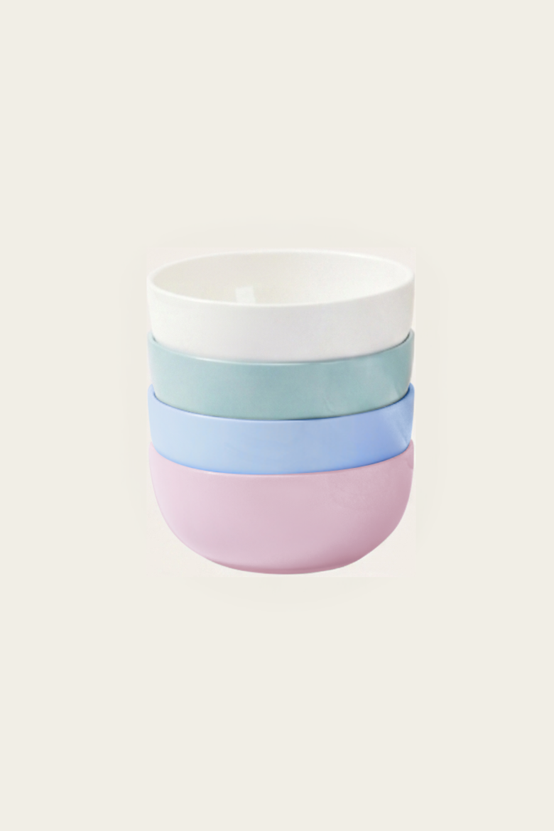 4 Bowl Set, Alternate, color, Rainbow