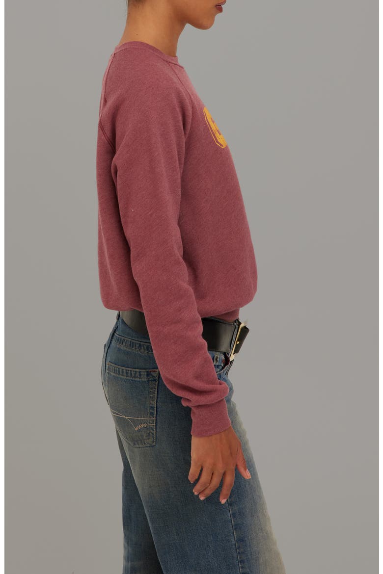 Game Day Graphic Sweatshirt, Alternate, color, DARK CHERRY