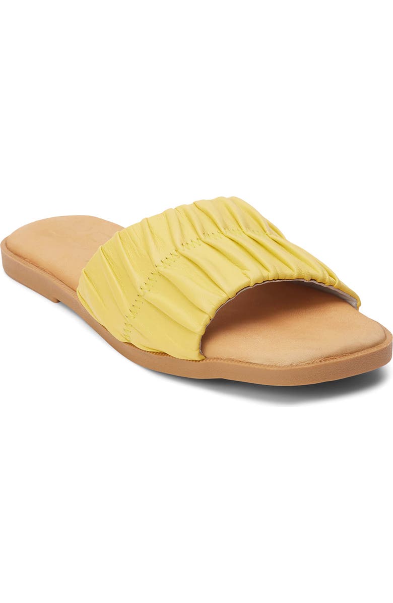 BEACH BY MATISSE Viva Slide Sandal, Main, color, Yellow