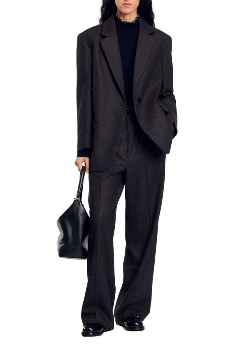 SANDRO Suit jacket, Alternate, color, 