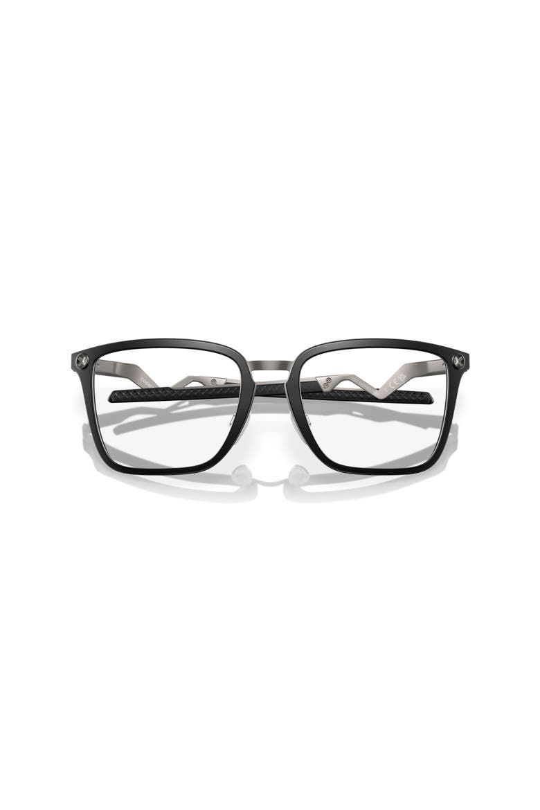 54mm Rectangle optical glasses, Alternate, color, Black