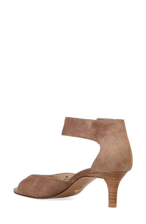 Pelle Moda Berlin Suede Sandal In Brown