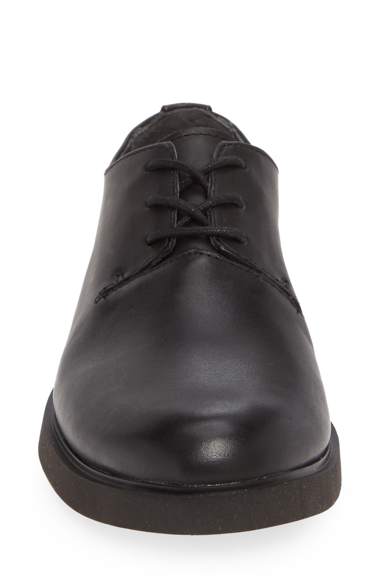 Camper Iman Wholecut Shoe, Alternate, color, Black Leather